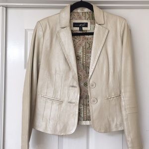 Medium Leather Pearl Jacket